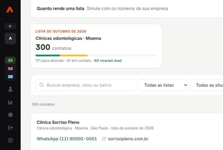 Manáry OS Listas